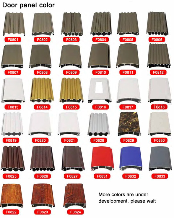 Color swatches & slats Image